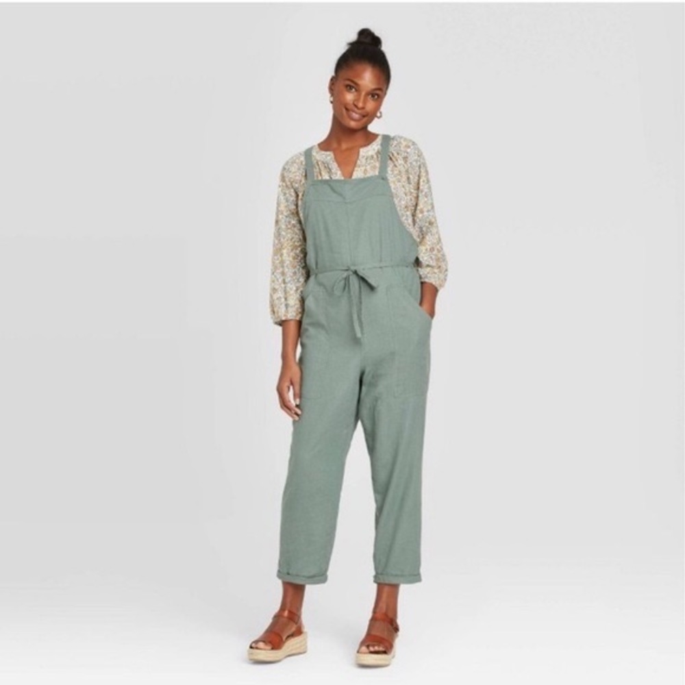 UNIVERSAL THREAD | army green jumpsuit